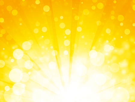 Shiny sun, abstract vector, sunset backgroundのイラスト素材