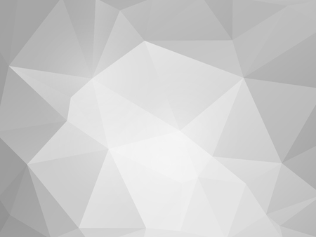 vector abstract gray paper triangles backgroundのイラスト素材