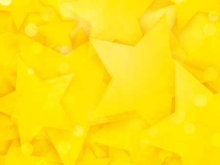 party background with yellow starsのイラスト素材