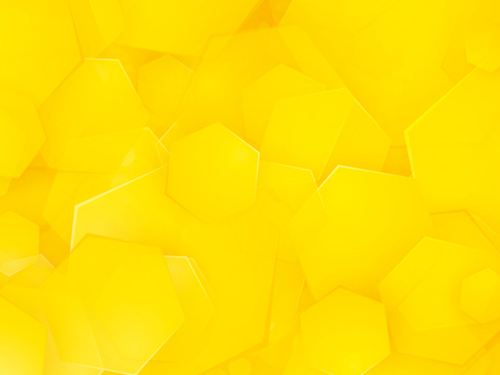 abstract yellow square backgroundのイラスト素材