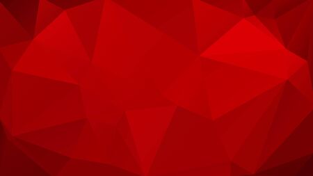 geometric background red mosaic triangles textureのイラスト素材