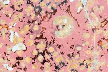 abstract background of dirty, rusty and stained wall