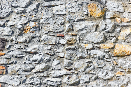 background of wall with textured bricksの写真素材