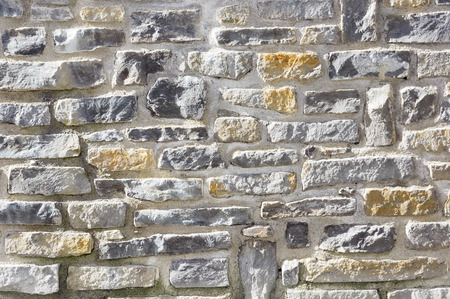background of wall with textured bricksの写真素材
