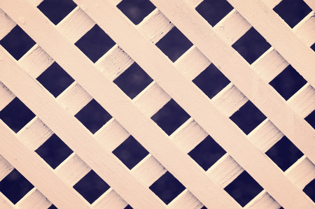 background of lattice fence patternの写真素材