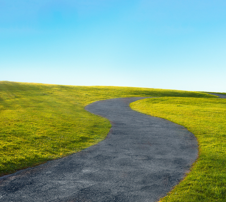 curve path in s-shape