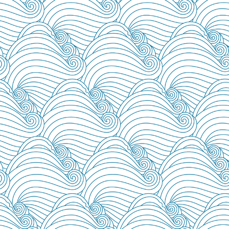 Seamless Japanese and Chinese Patternのイラスト素材