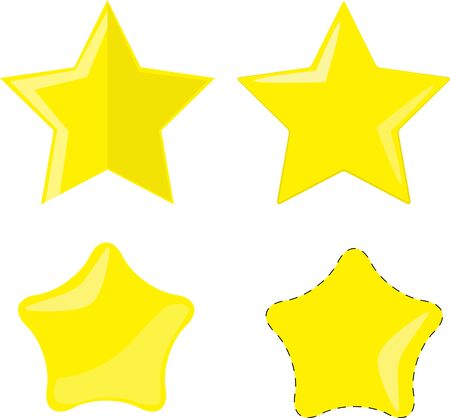 Pack Stars vector clip artのイラスト素材