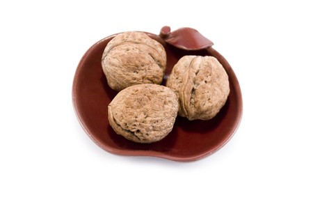 bowl with walnuts