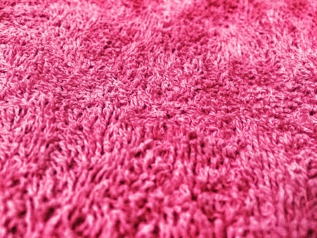 A pink towel