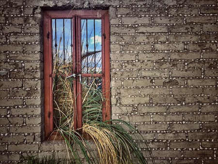 wall and a window