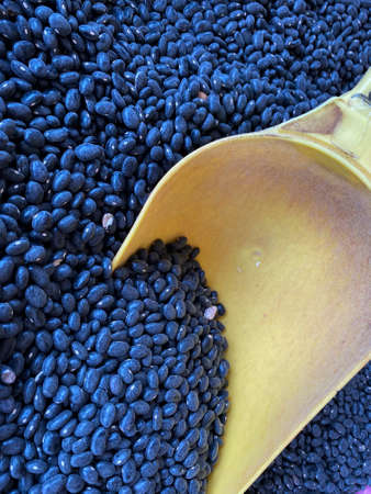 detail of Mexican beansの写真素材