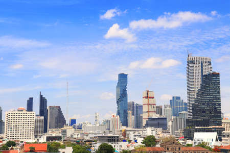 The view of this building from the outside terrace ICON SIAM.のeditorial素材