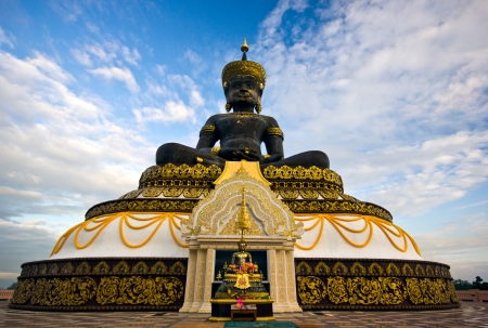 Buddha statue in thailandの写真素材