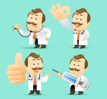 Elegant People Series   Doctor setのイラスト素材