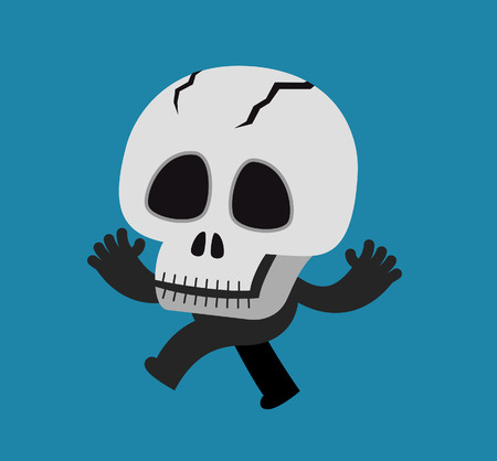 Vector illustration cute Halloween Characterのイラスト素材