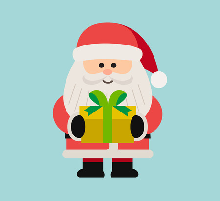 Vector illustration - Character of Santa Clausのイラスト素材