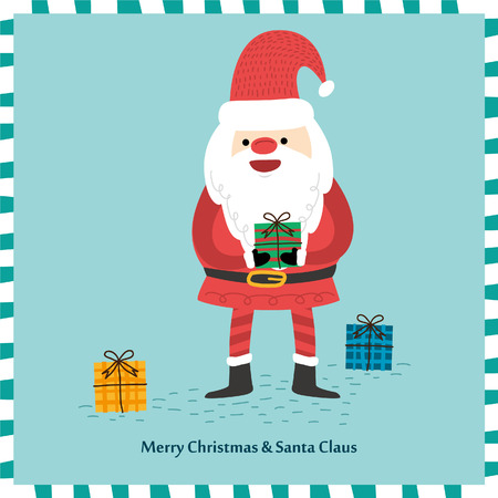 Cute Santa Claus. Vectorのイラスト素材