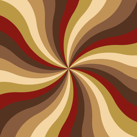 Abstract radial multicolored spiral stripes, vector illustrationのイラスト素材