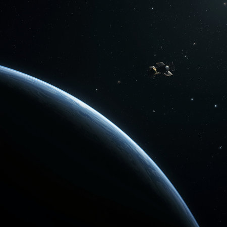 Planets and galaxy, science fiction wallpaper. Beauty of deep space.の素材