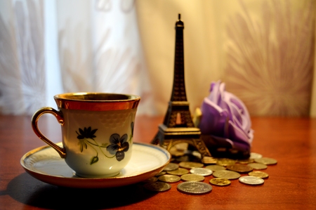 Love in Parisの写真素材