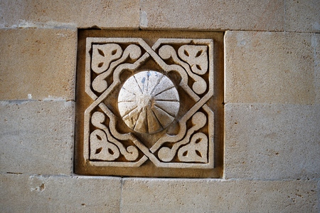 East patterns on stones. Beautiful stone patterns.の写真素材