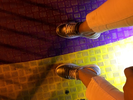 woman, girl feet and..  girl shoes isolatedの写真素材