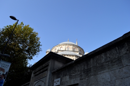 Turkey. Istanbul. Mosque and Minaret. Historical landmark.の写真素材