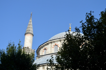 Turkey. Istanbul. Mosque and Minaret. Historical landmark.の写真素材