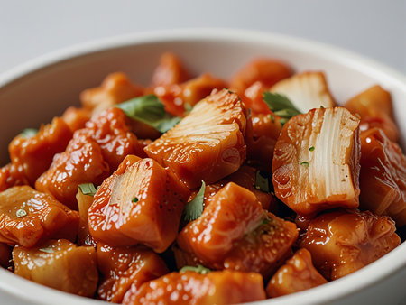 Korean food Stir-fried Tteokbokki, Stir-fried squidの素材