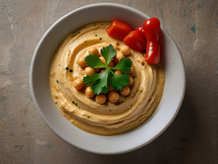 Fresh red tomatoes on a red background, close-up, selective focusの素材