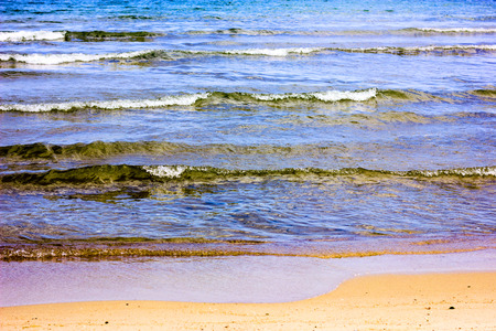 The beautiful beach