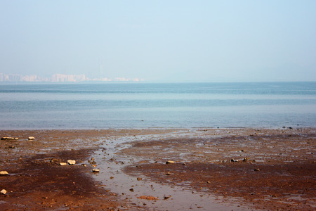 A beautiful coastlineの写真素材