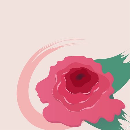 flower designのイラスト素材