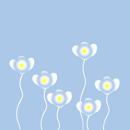 flowers backgroundのイラスト素材