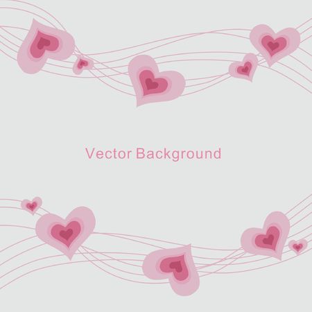 Love melody notes background materialのイラスト素材