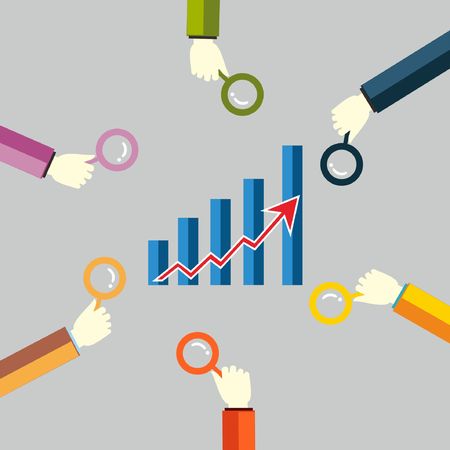 Business people materialのイラスト素材