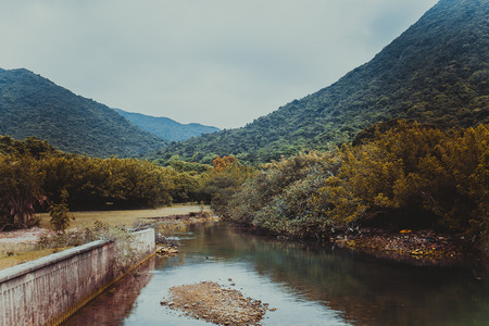 hongkong river scenery