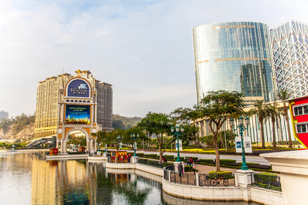 The Venezia Hotel in Macaoのeditorial素材