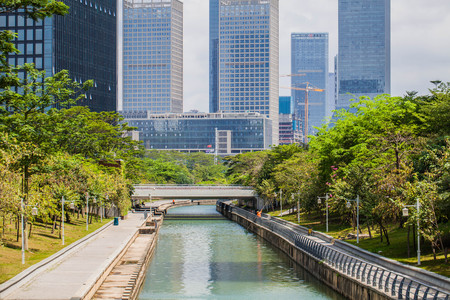 Modern architecture in Shenzhen