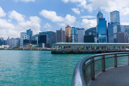 Hong Kong Victoria Harbour Sceneryのeditorial素材