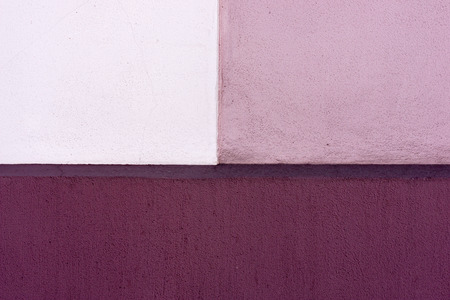 Abstract architecture fragment with walls and decoration elementの写真素材