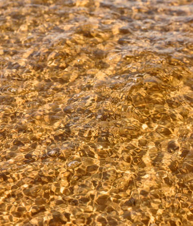 Wave sea beach on top view
