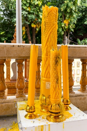 Large Candleの写真素材