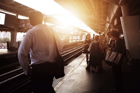 waiting trainの素材