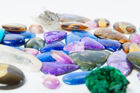 Beautiful gems background の写真素材