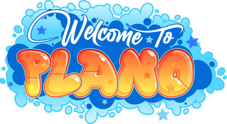 Graffiti Styled Vector Graphics Design - Planoのイラスト素材