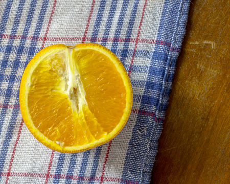 Slices of juicy orange