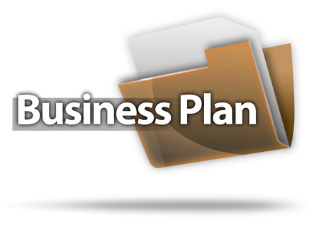 Folder Business Planの写真素材