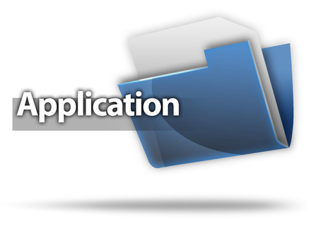 Folder Applicationの写真素材